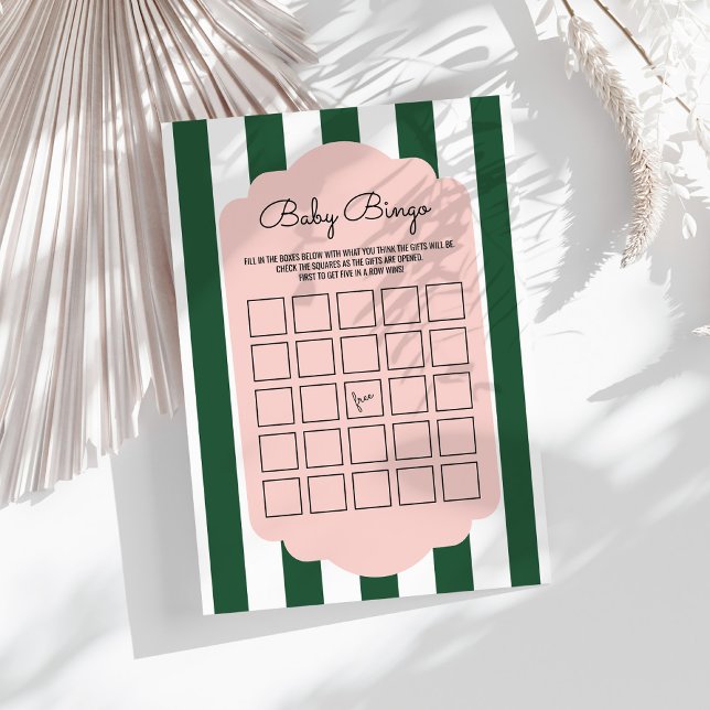Lámina Juego de bingo Troop Beverly Hills Baby Shower (Subido por el creador)