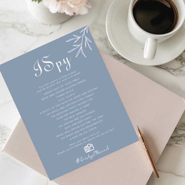 Lámina Juego de Boda de espionaje formal mínimo de azul t (Subido por el creador)
