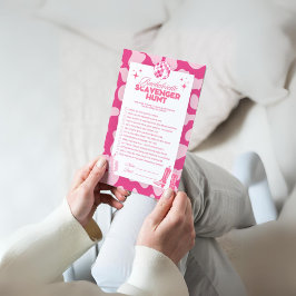 Lámina Juego de caza Scavenger de Bachelorette