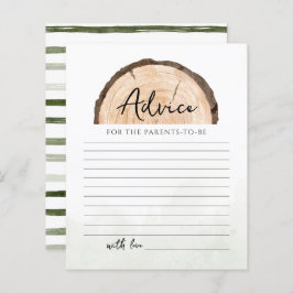 Lámina Juego de consejos de acuarela para bebés Woodland