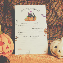 Lámina Juego de consejos y predicciones para bebés pequeñ