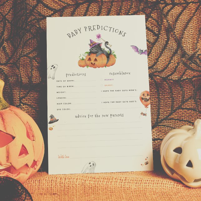 Lámina Juego de consejos y predicciones para bebés pequeñ (Subido por el creador)