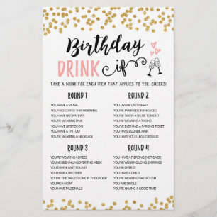 Lámina Juego de cumpleaños BEBE SI editable Fiesta de cum