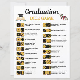 Lámina Juego de Dados de Graduación