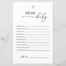 Juego de deseos para bebé querido