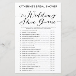 Lámina Juego de Despedida de Soltera con Fondo Blanco IMP