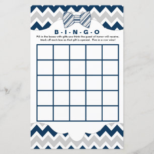 Lámina Juego de ducha con bolso de bingo, corbata con arc