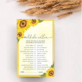 Lámina Juego de ducha con girasol acuático