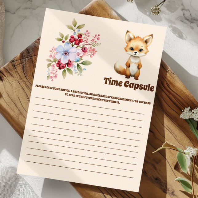 Lámina Juego de ducha de bebé de cápsula de tiempo (Subido por el creador)