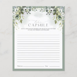 Lámina Juego de ducha de eucalipto azul turbio de la cáps