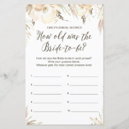 Lámina Juego de ducha de novia