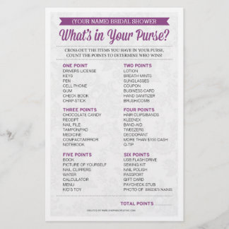 Lámina Juego de ducha de novia / Ataque personalizado / b