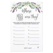 Juego de ducha de novia donde volaban