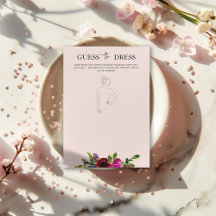 Juego de Ducha de Novia Floral Acuarela Rosa Suave