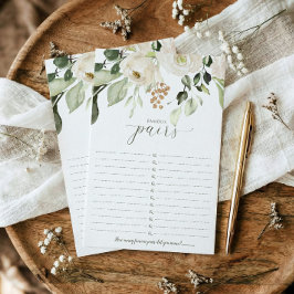 Lámina Juego de ducha de novia Parejas famosas - Parejas 