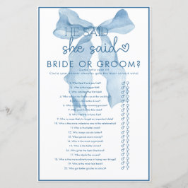 Lámina Juego de ducha de novias con cinta de vaca