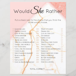 Lámina Juego De Ducha De Novias Sería Más Bien Mármol Mod