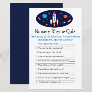 Lámina Juego de ducha para bebé Rhyme Prueba de Nursery