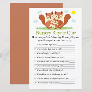 Lámina Juego de ducha para bebés con Rhyme Prueba de Nurs
