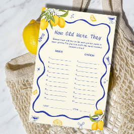 Lámina Juego de edad para la conjetura principal de la du