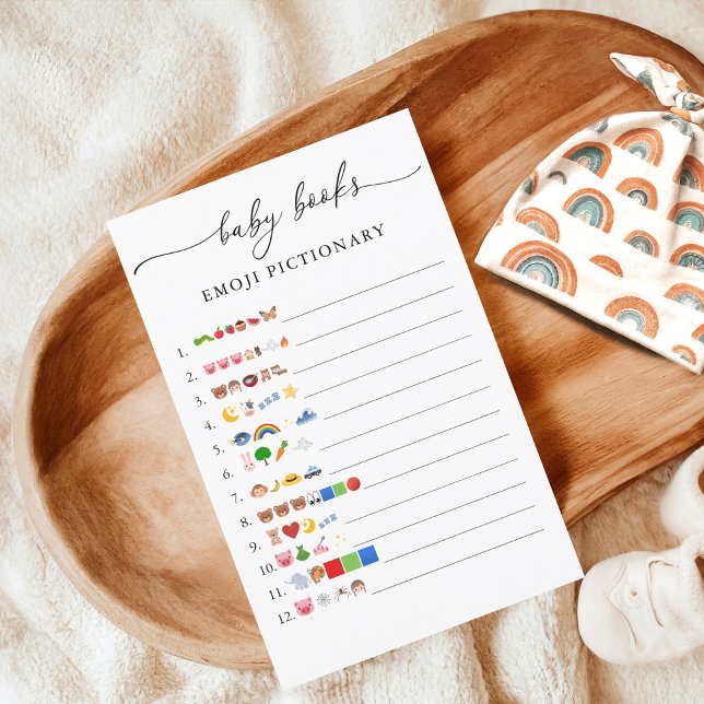 Lámina Juego de Emoji de libros infantiles minimalistas (Subido por el creador)