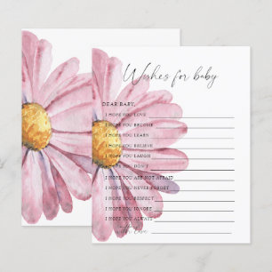 Lámina Juego de Fiesta Daisy   deseos de juego para bebés