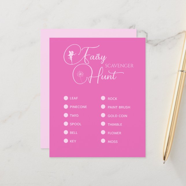 Lámina Juego de Fiesta de caza de esclavos de cumpleaños  (Anverso/Reverso In Situ)