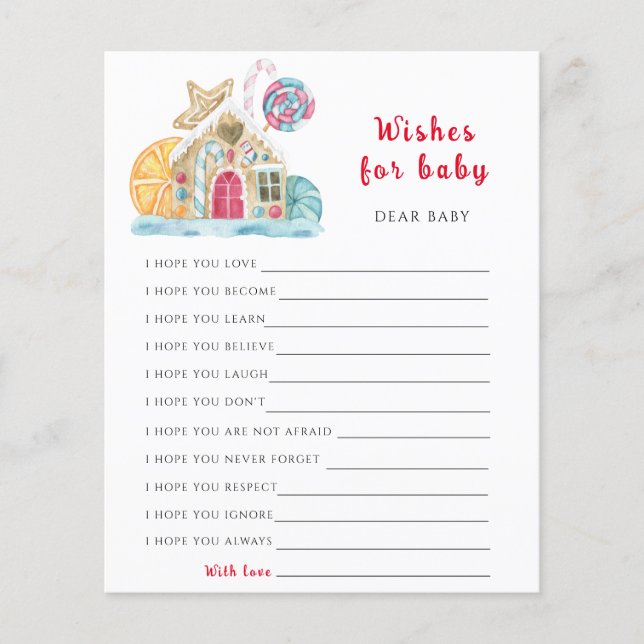 Lámina Juego de Fiesta de temas de invierno | deseos de b (Anverso)