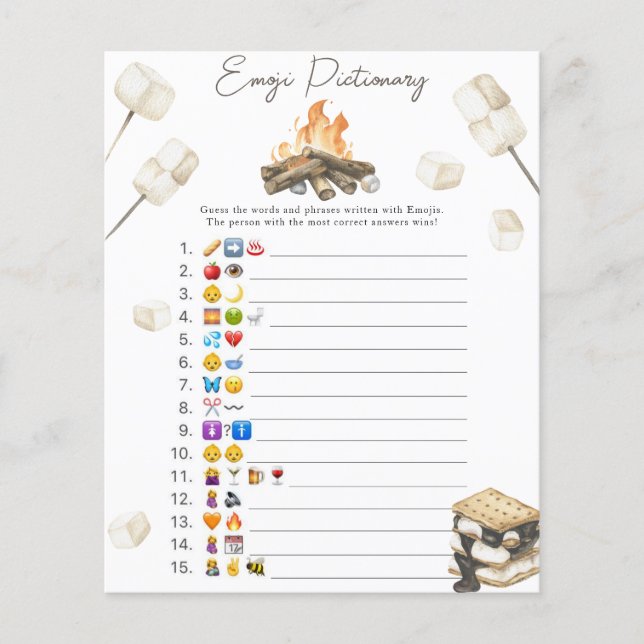 Lámina Juego de imagen de Emoji de bebé con fuego artific (Anverso)