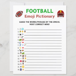Lámina Juego de imágenes de Emoji de fútbol