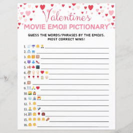 Lámina Juego de imágenes de Emoji de película el día de S
