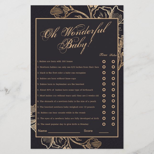 Lámina Juego de la novia del arreglo floral metálico de o (Anverso)