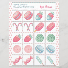 Lámina Juego de memoria de Fiesta de Candyland