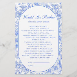 Lámina Juego De Novias Prefiere Algo Azul