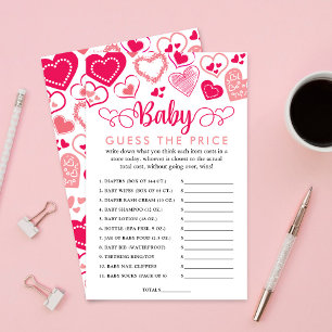 Lámina Juego de precios "Baby Love", El día de San Valent