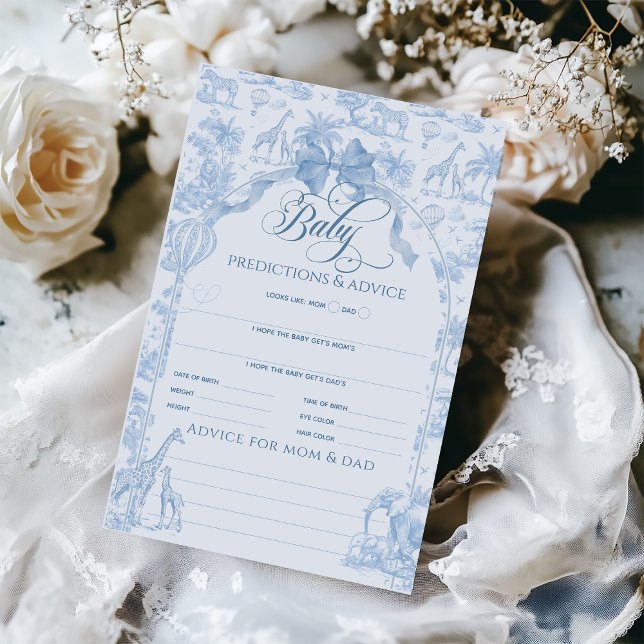 Lámina Juego de predicción para bebés de azúcares azules (Subido por el creador)