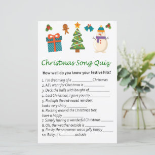 Lámina Juego de preguntas y respuestas para navidades Sno