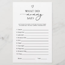 Juego de Qué Dijo Mamá