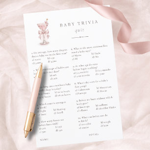 Lámina Juego de Shower para una sola niña Pink A Tini Bab