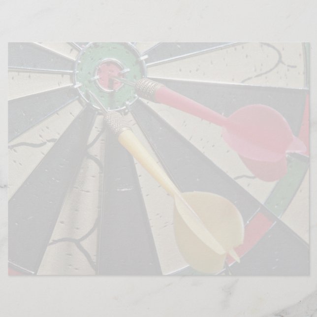 Lámina Juego de tablero de Dart (Anverso)