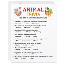 Juego de Trivia de Animales