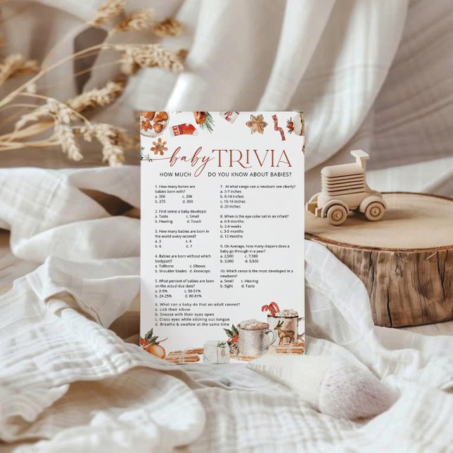 Lámina Juego de Trivia de Bebé de Invierno (Subido por el creador)