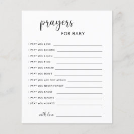 Lámina juego fiesta | Oraciones para el bebé