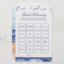 Juego gráfico Nautical Blue Coastal Sea Bridal