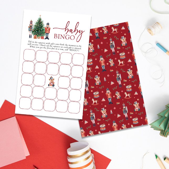 Lámina Juego Nutcracker Baby Shower (Nutcracker Baby Shower Game
)