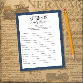 Lámina Juego rápido Reunión familiar