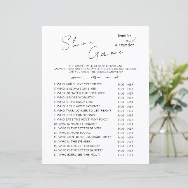 Lámina Juegos bodas (Anverso de pie)