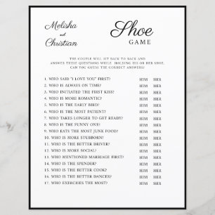 Lámina Juegos bodas