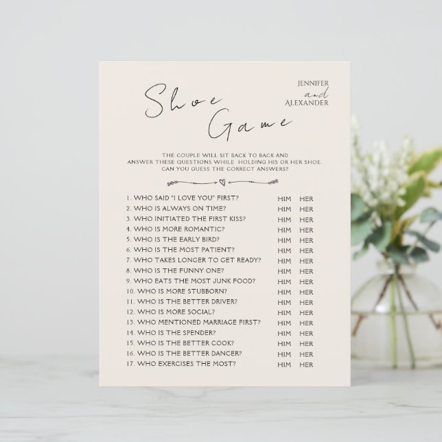 Lámina Juegos bodas (Anverso de pie)