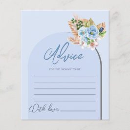 Lámina Juegos de Baby Shower de postre de gramaje Boho Bl